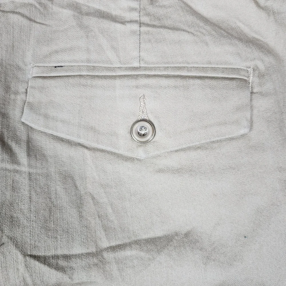 Lee Total Freedom Trousers Women 22W Khaki Beige Straight‎ Leg Stretch Modern
